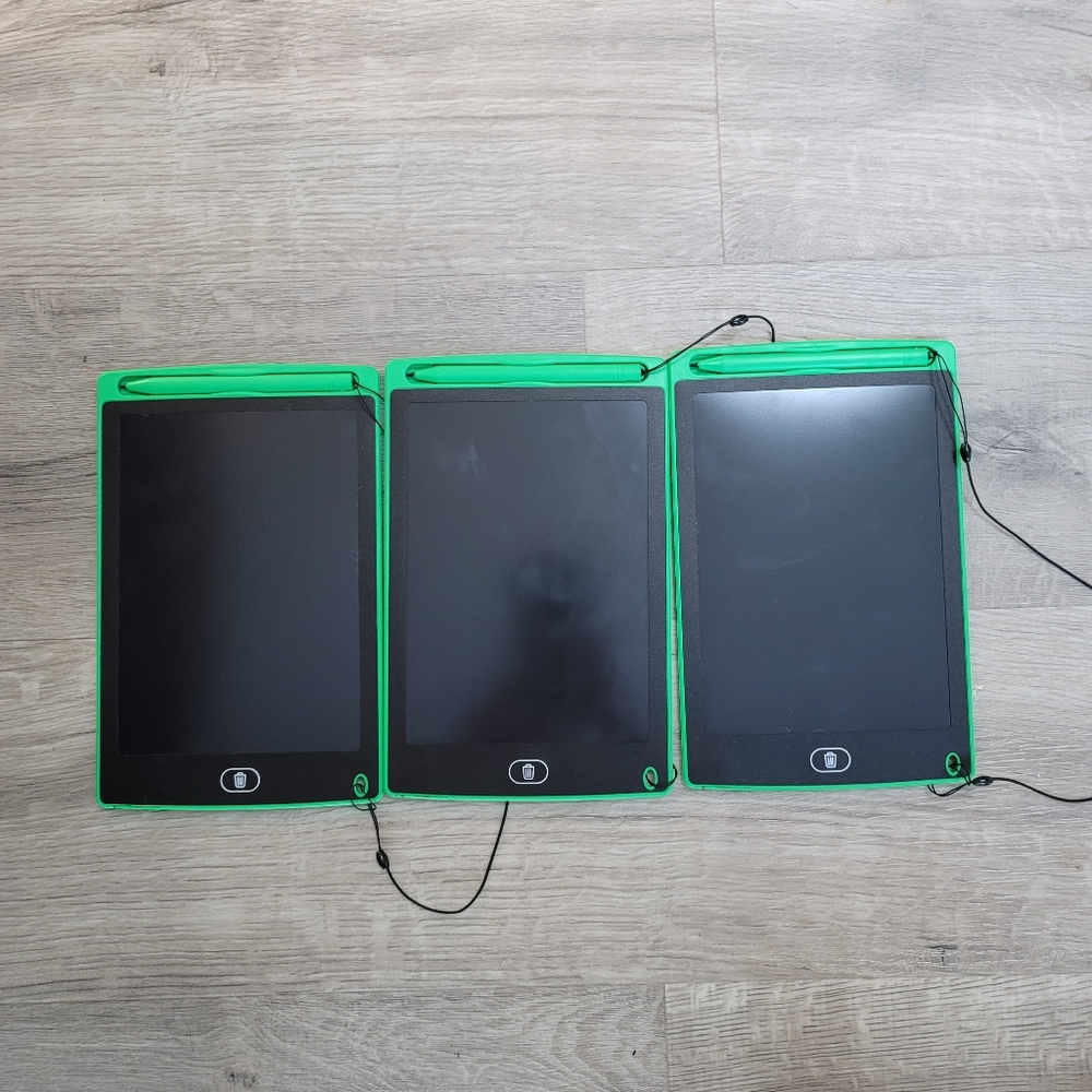 Drawing writing entertaining technology free tablets. Erase over and over again.